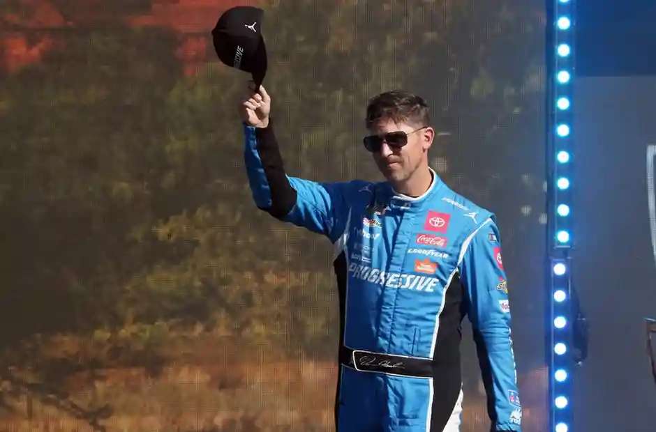 Denny Hamlin breaks down in tears as the first witness testifying at NASCAR antitrust trial