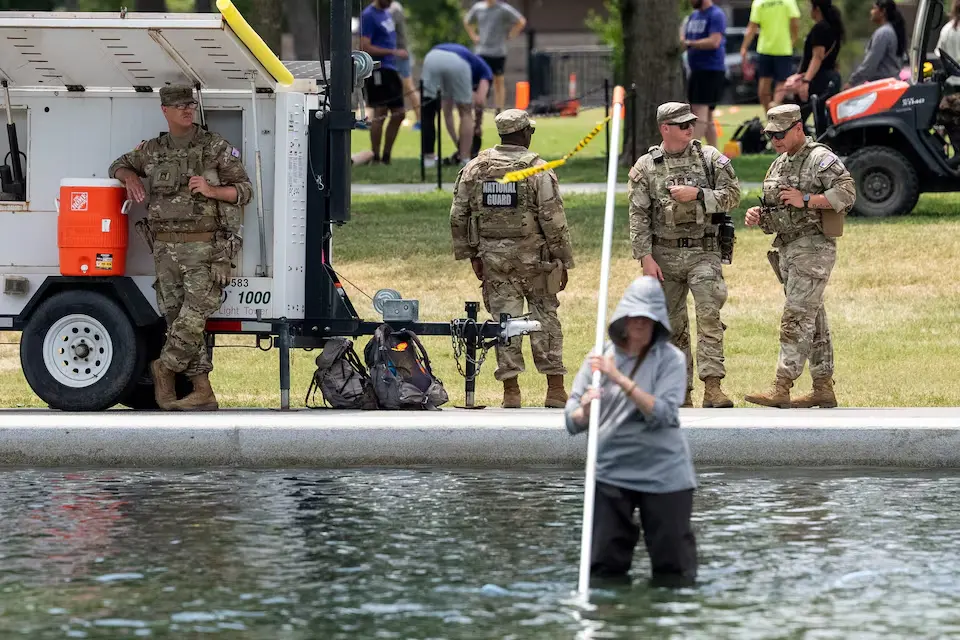 Authorities Promise Full Prosecution After Reflecting Pool Vandalism Arrests